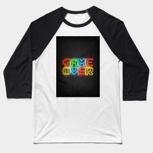 Game Over Baseball T-Shirt